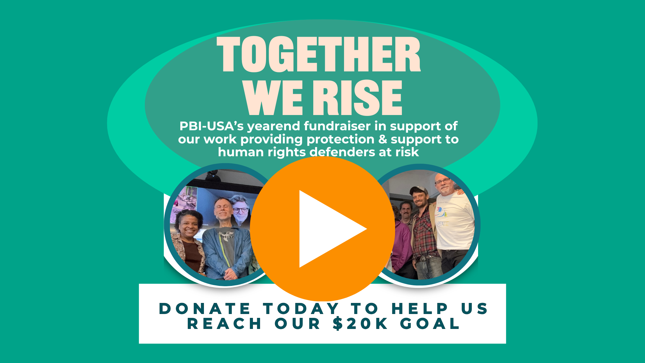 Together We Rise Video Graphic