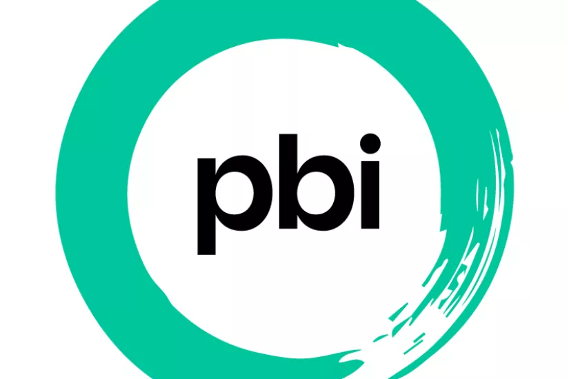 PBI logo (circled)