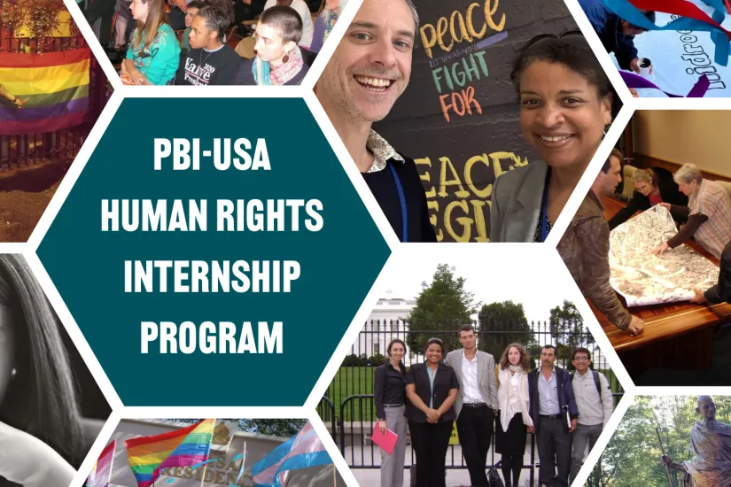 PBIUSA Human Rights Internship Graphic