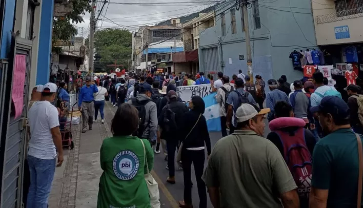 PBI Honduras Inauguration 2025 protest2